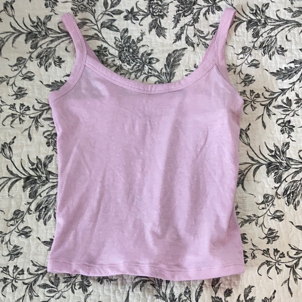 Pink tank top new without tags